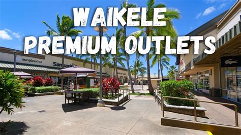 Waikele outlets hawaii - Waikele Premium Outlets® is conveniently located just 30 minutes from Honolulu, and is the only outlet center on the island of O'ahu, Hawaii's 'Gathering Place.' As one of the most popular shopping destinations in Hawaii, Waikele Premium Outlets is truly a shopper's paradise. Shop more than 50 designer and brand name outlet stores including Calvin …